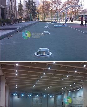 體育運動場自然光照明