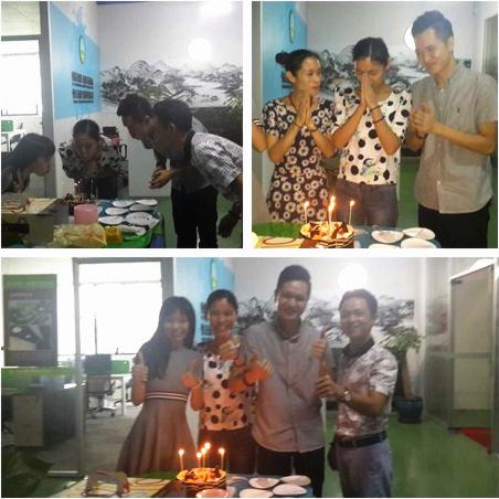 生日快樂(lè)！&mdash;&mdash;正能量科技為員工慶生