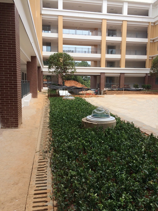 長(zhǎng)沙紅橋中學(xué)——正能量無(wú)電照明系統(tǒng)