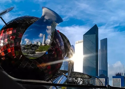 綠色生態(tài)無電照明點(diǎn)綴廣州市環(huán)境監(jiān)測(cè)與預(yù)警中心